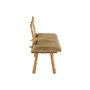 Voir la diapositive 3 : Paris Prix Banc pour Enfant en Bois  Ours  87cm Naturel