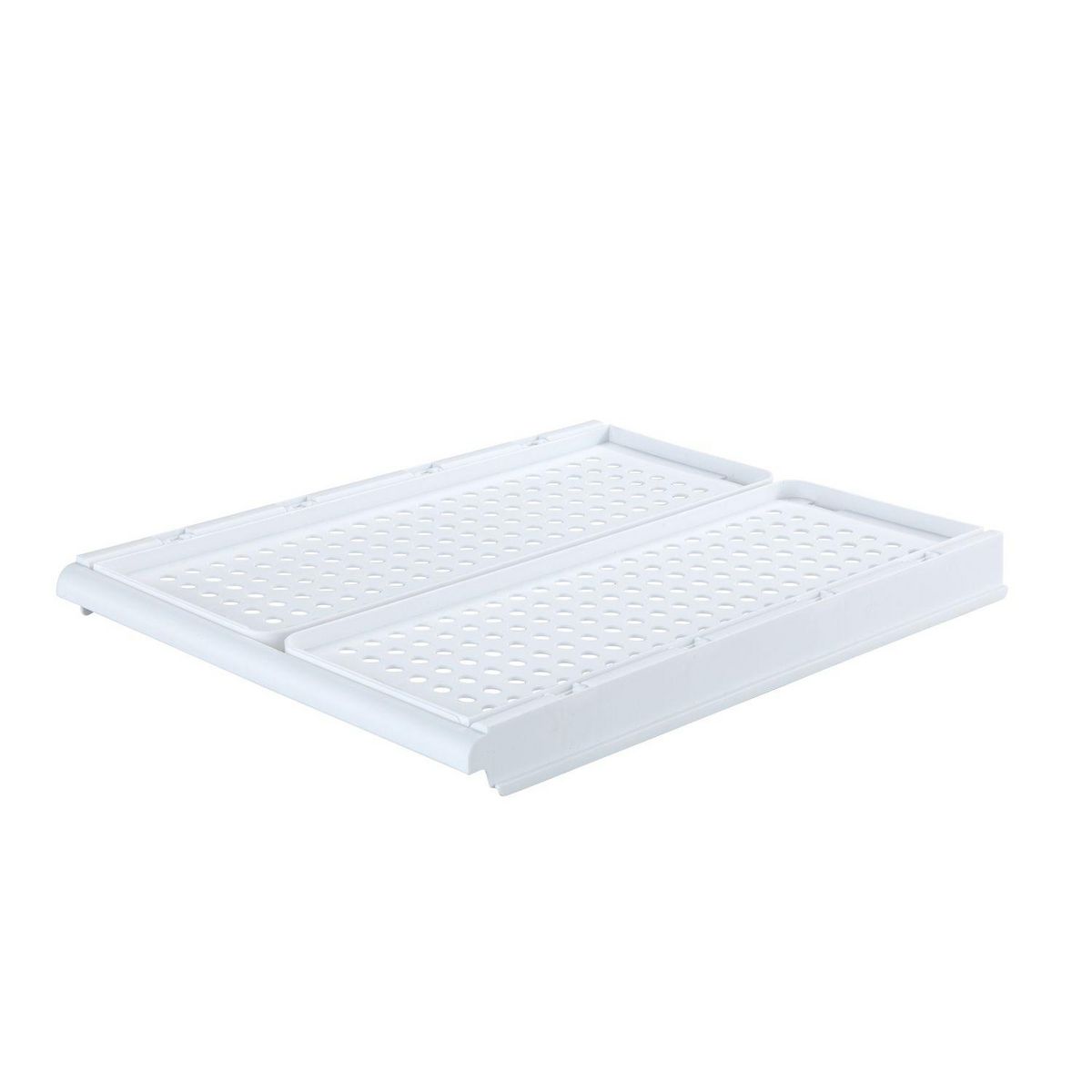 Wenko Lot de 2 Paniers pliables - Blanc