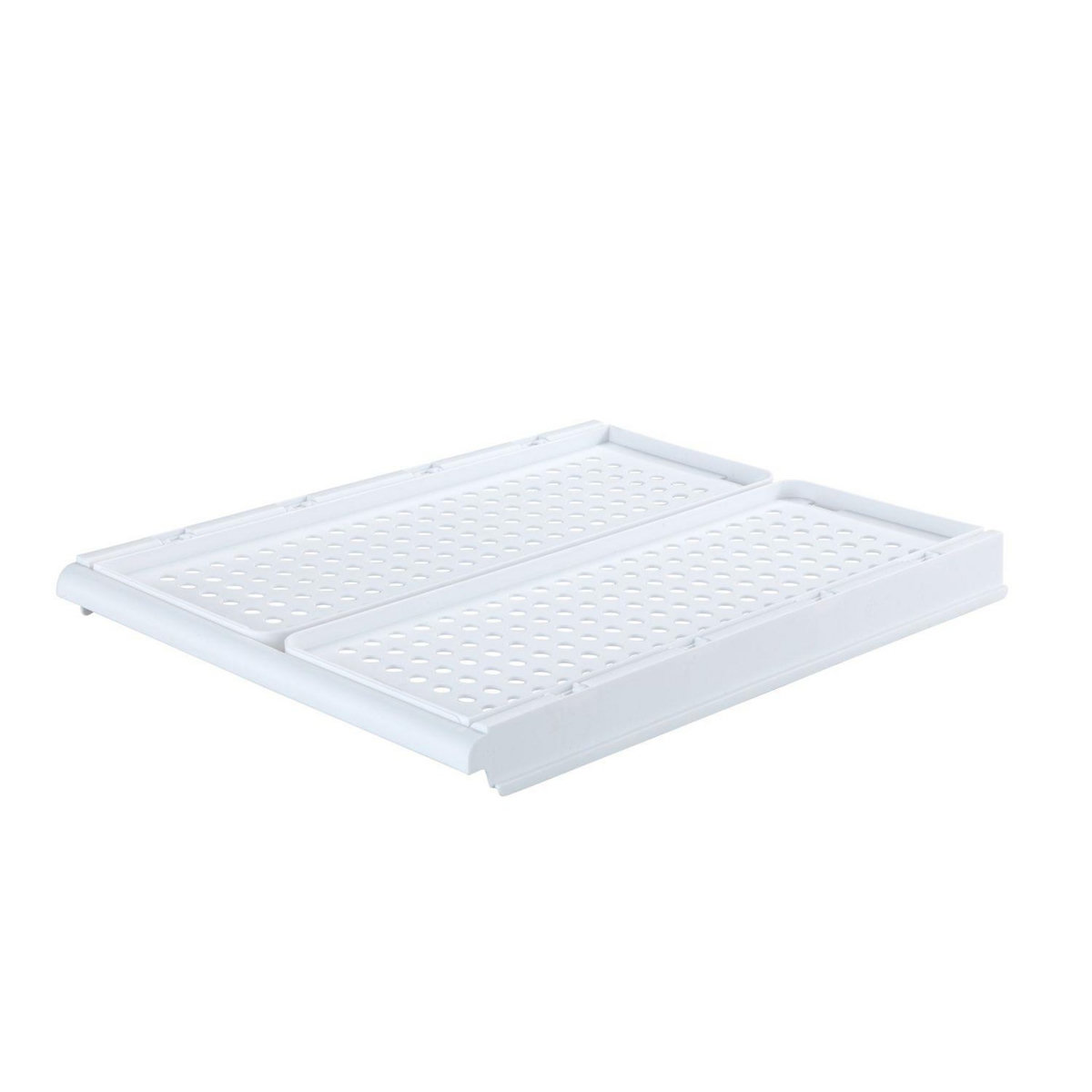 Wenko Lot de 2 Paniers pliables - Blanc