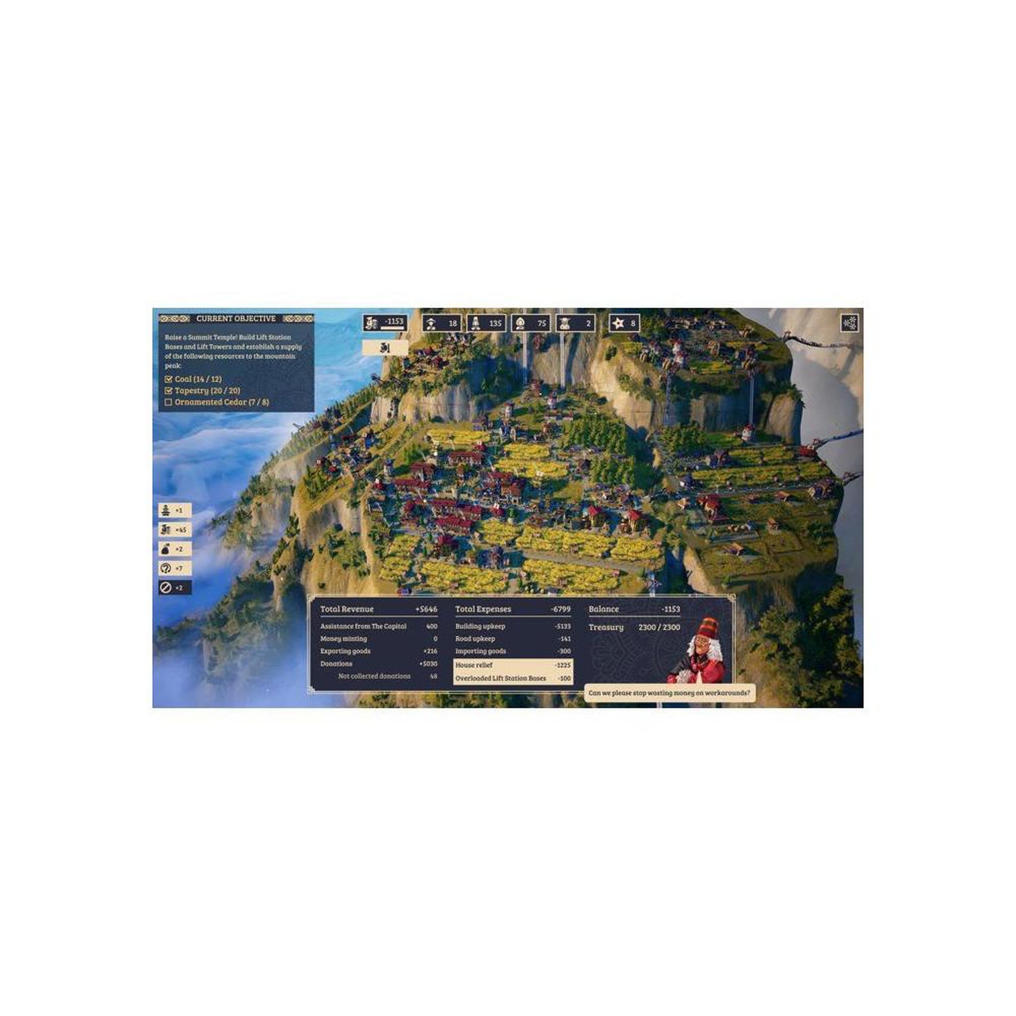 Voir la diapositive 4 : Just for games Album Laysara Summit Kingdom Édition Collector PS5 multilingue, jeu physique, constructeur de villes et stratégie