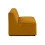 Voir la diapositive 3 : LISA DESIGN Nova - module d'assise sans accoudoirs - en velours