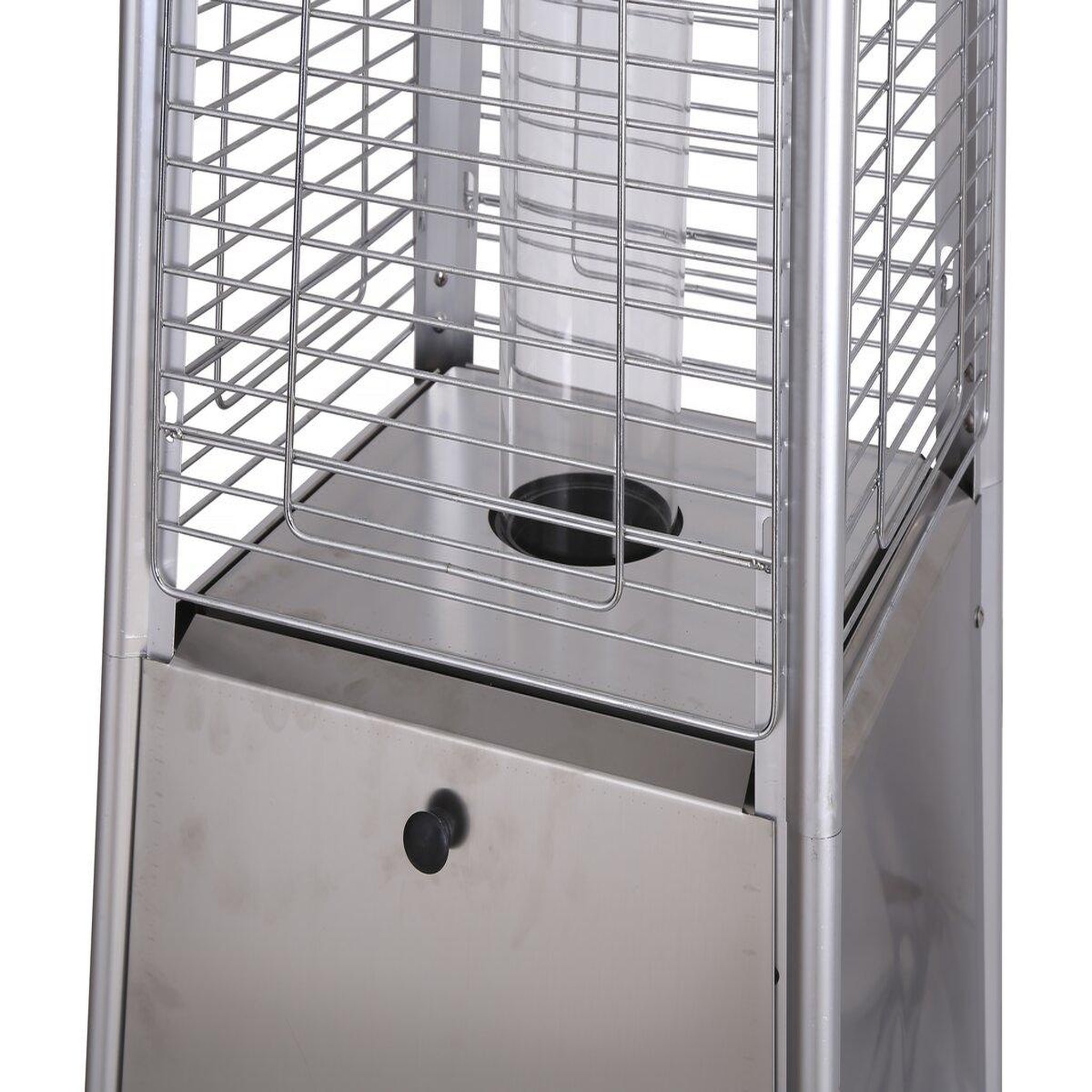 Voir la diapositive 3 : Habitat et Jardin Parasol chauffant gaz  Kheops  13 KW - Acier
