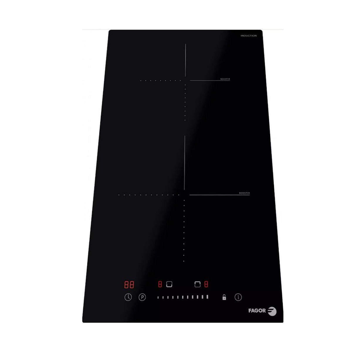 Fagor Table de cuisson induction 29cm 2 feux 3600w noir - FDI3600S