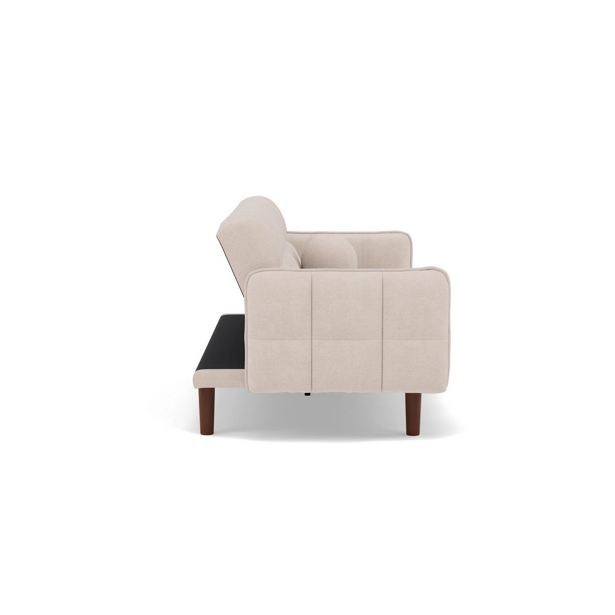 BEST MOBILIER Adam - canapé convertible clic-clac 2 places en tissu texturé