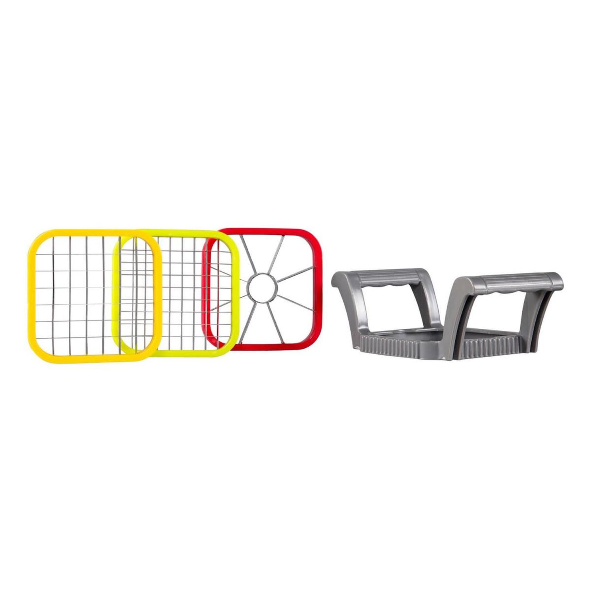 COOK CONCEPT Coupe Frites & Pommes  3 Lames  17cm Gris