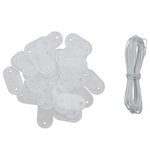 WERKAPRO Kit de fixation pour brise-vues et canisses