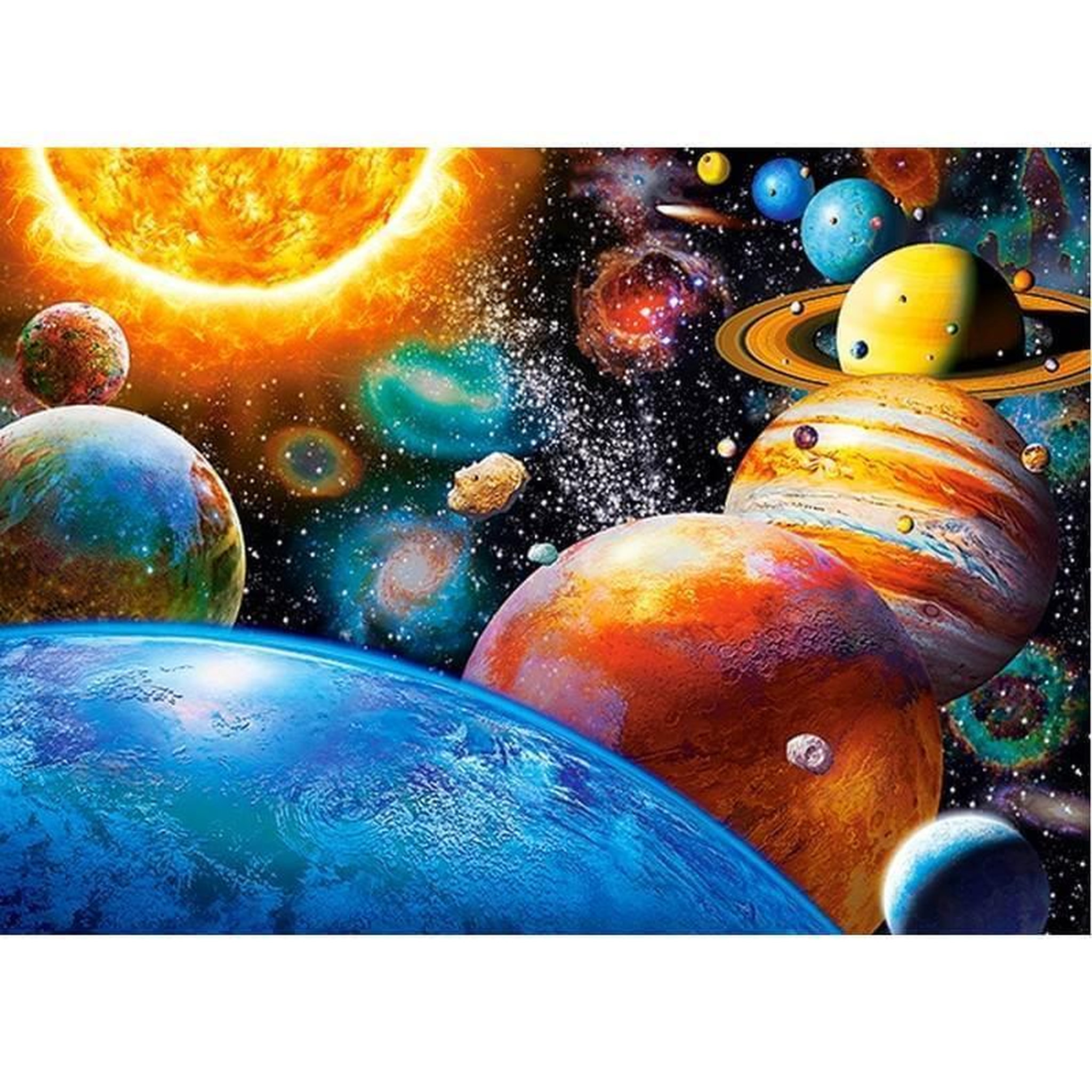 Castorland Puzzle 180 pièces : Les Planètes et la lune
