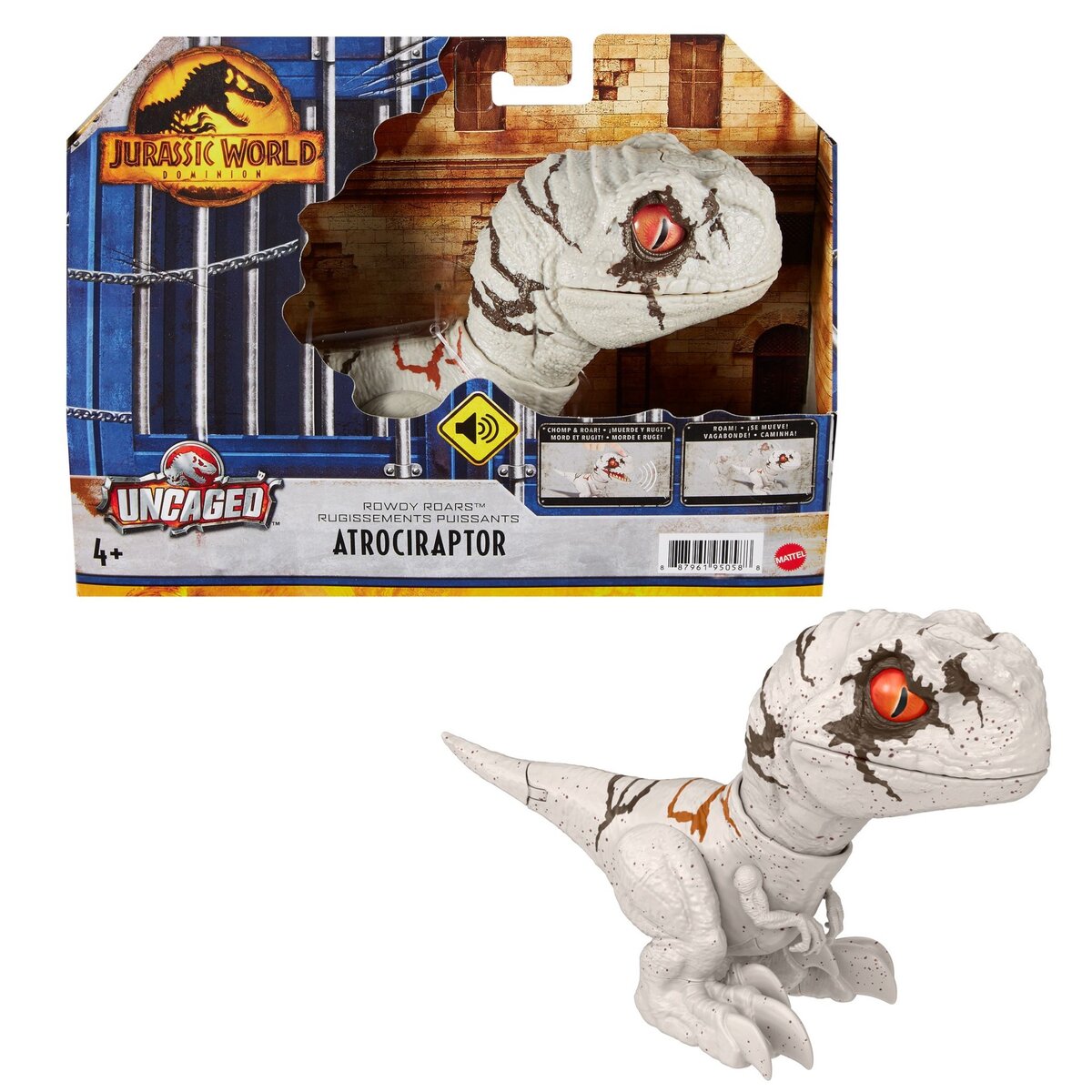 JURASSIC WORLD Figurine interactive bébé Atrociraptor Jurassic World