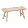 Voir la diapositive 1 : ATMOSPHERA Banc en Bois  Woody  70cm Beige