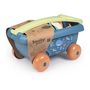 Voir la diapositive 2 : SMOBY Smoby Green chariot de plage garni