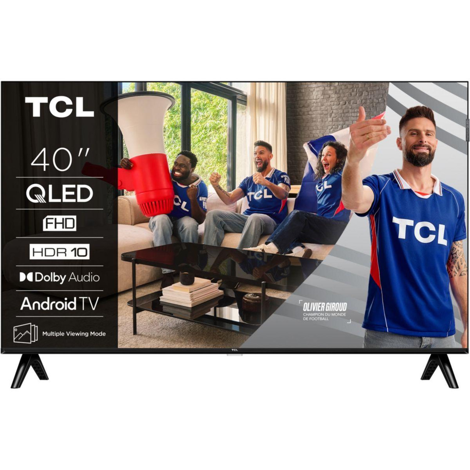 TCL TV QLED 40S59K 2025-40 pouces (100cm) pas cher - Auchan.fr