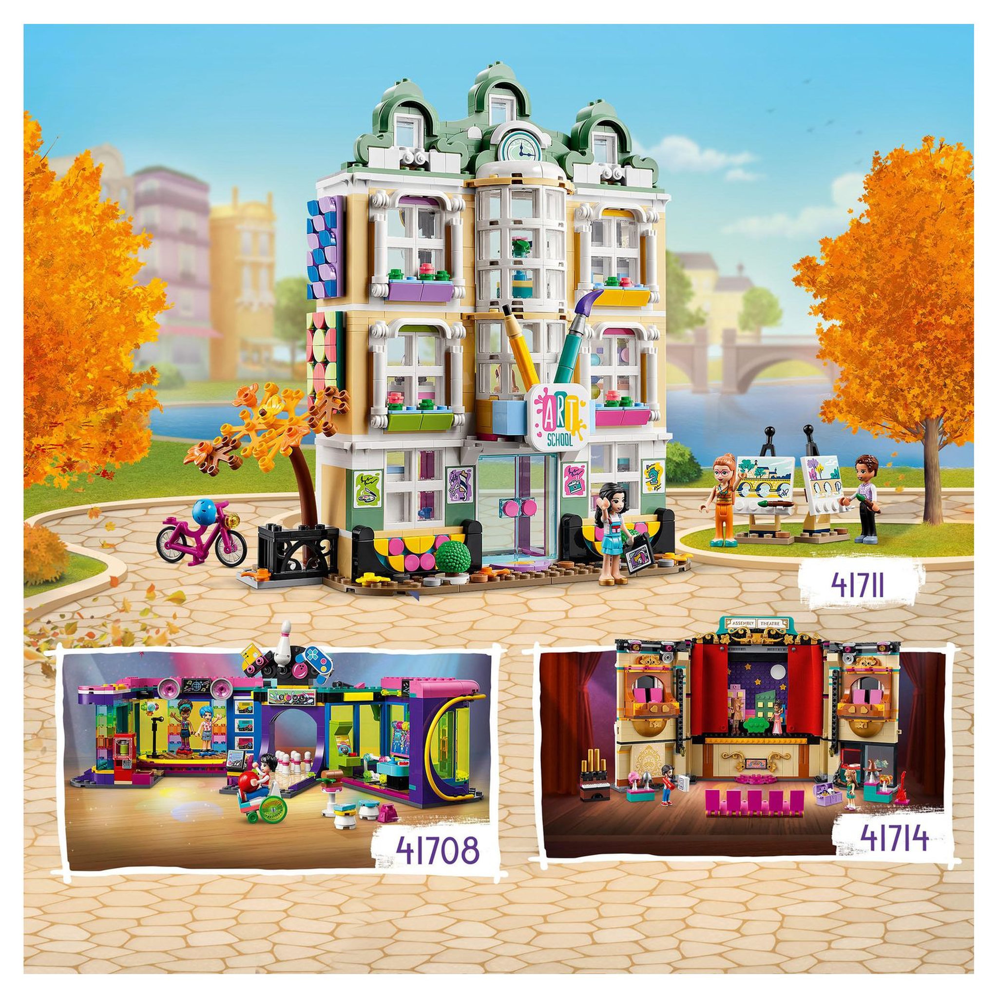 Voir la diapositive 8 : LEGO Friends 41714 L&rsquo;École de Théâtre d&rsquo;Andréa, Jeu Créatif, Filles et Garçons de 8 Ans
