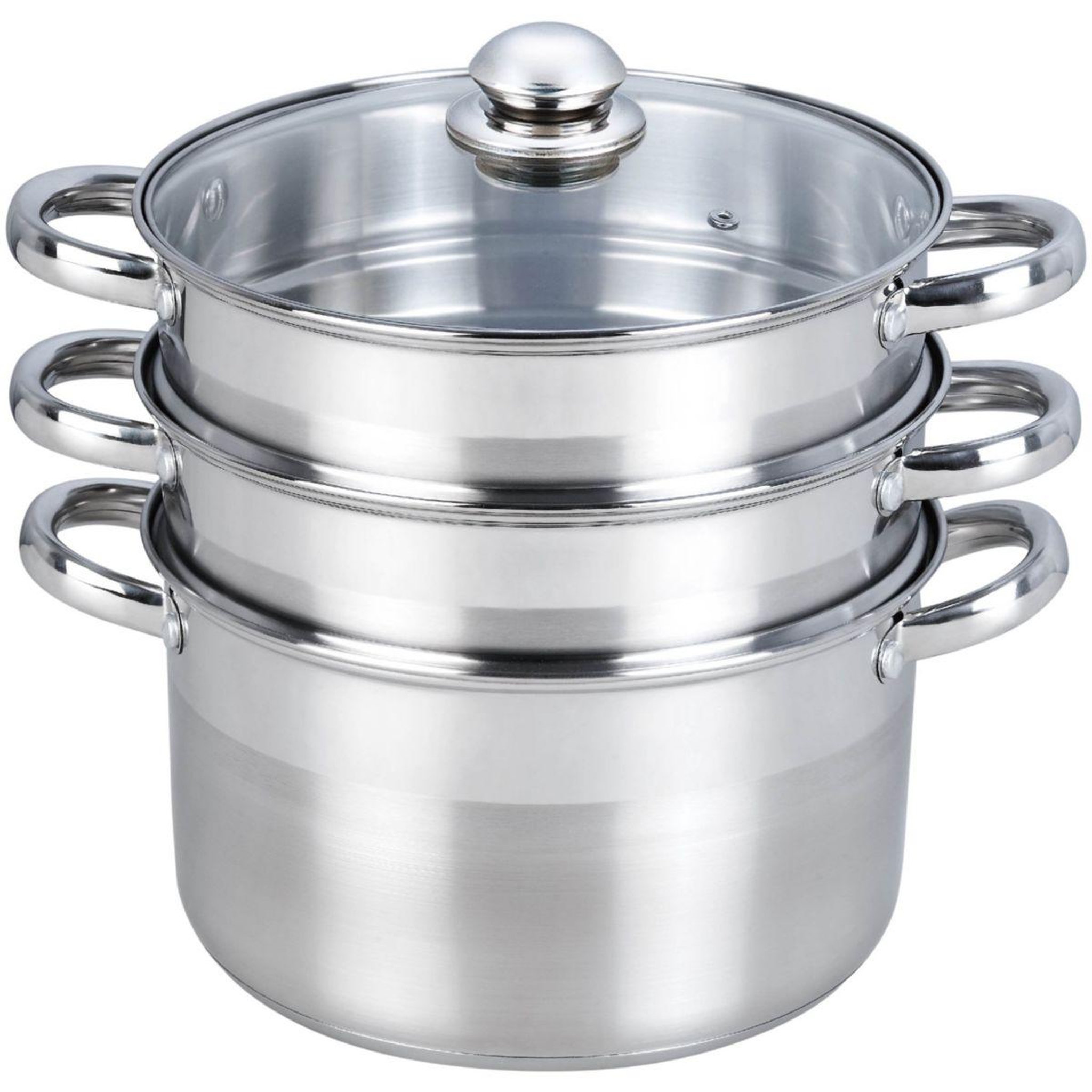 ESSENTIEL B Cuiseur vapeur Vapeur Inox diam 24 cm 3 paniers