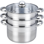 ESSENTIEL B Cuiseur vapeur Vapeur Inox diam 24 cm 3 paniers