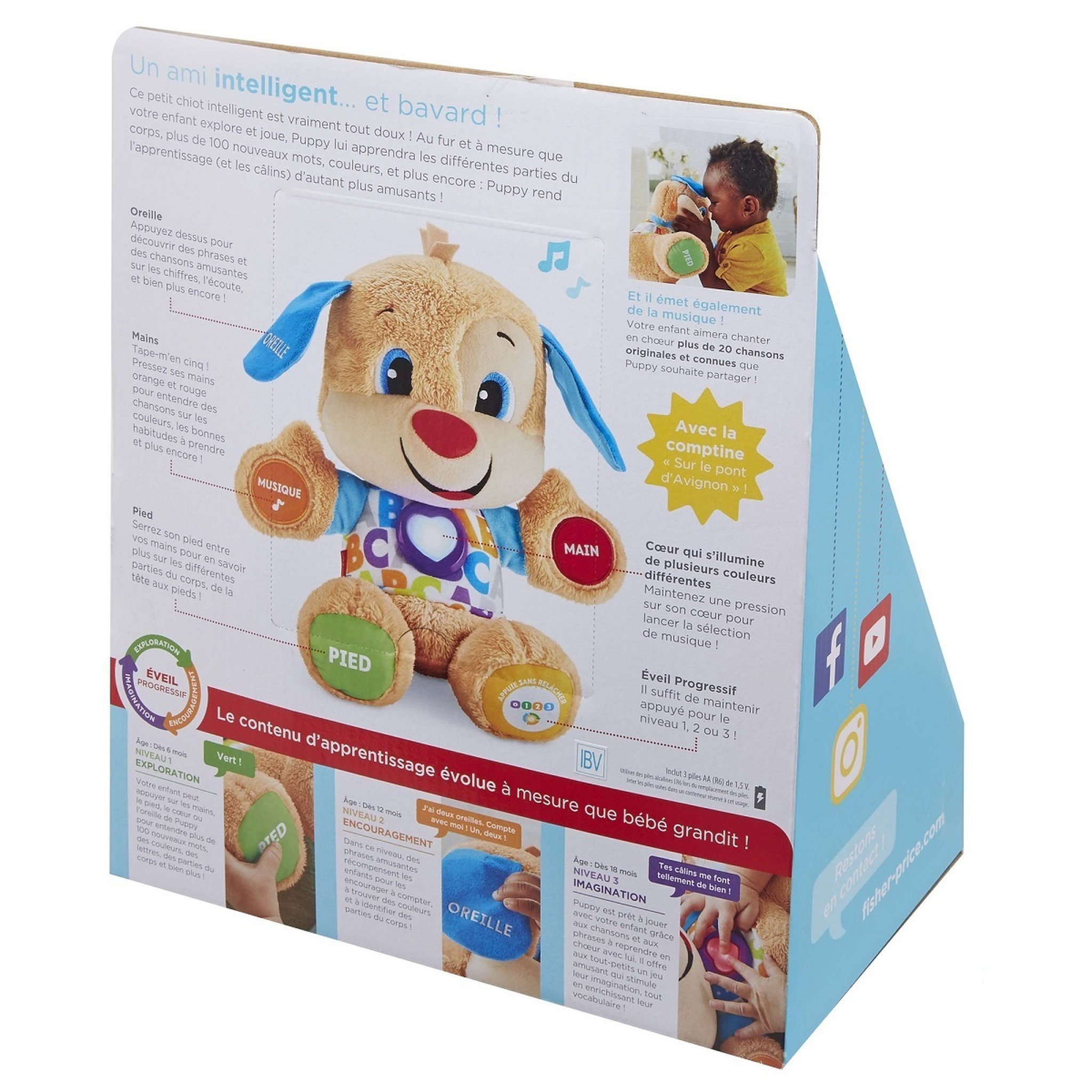 Voir la diapositive 4 : Fisher price Poppy éveil progressif 