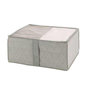 Voir la diapositive 1 : Wenko Boite de rangement rectangulaire - 55 x 40 x 20 cm - Beige