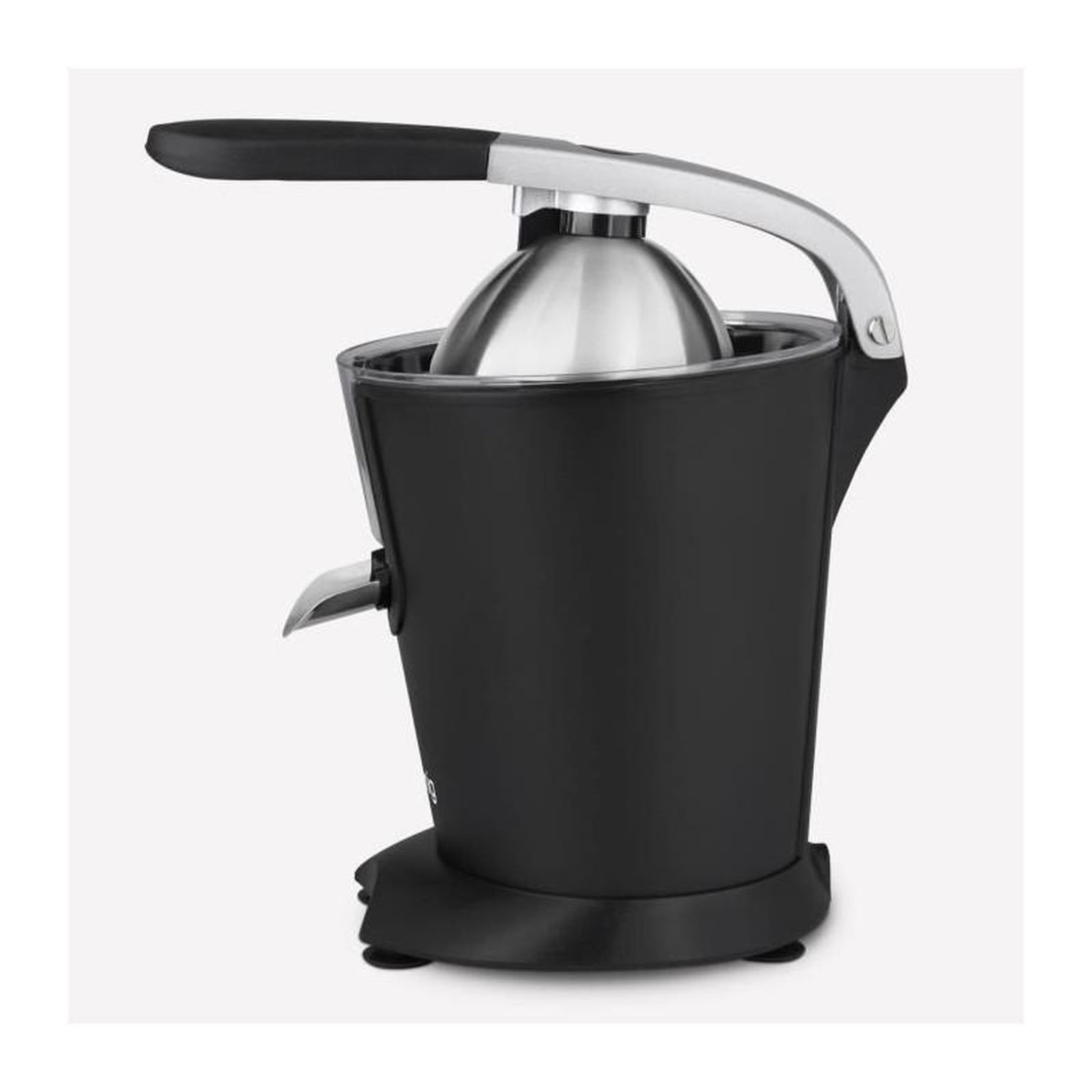 Voir la diapositive 3 : HKOENIG Presse agrumes - HKoeNIG - AGR82 - Electrique - 160 W - Appareil silencieux - Noir mat et acier inoxydable