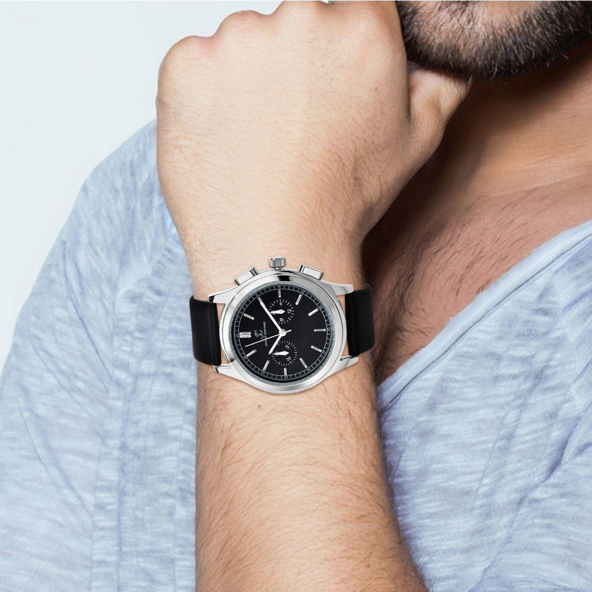 Voir la diapositive 2 : SC CRYSTAL Montre homme quartz par Pascal Szerman