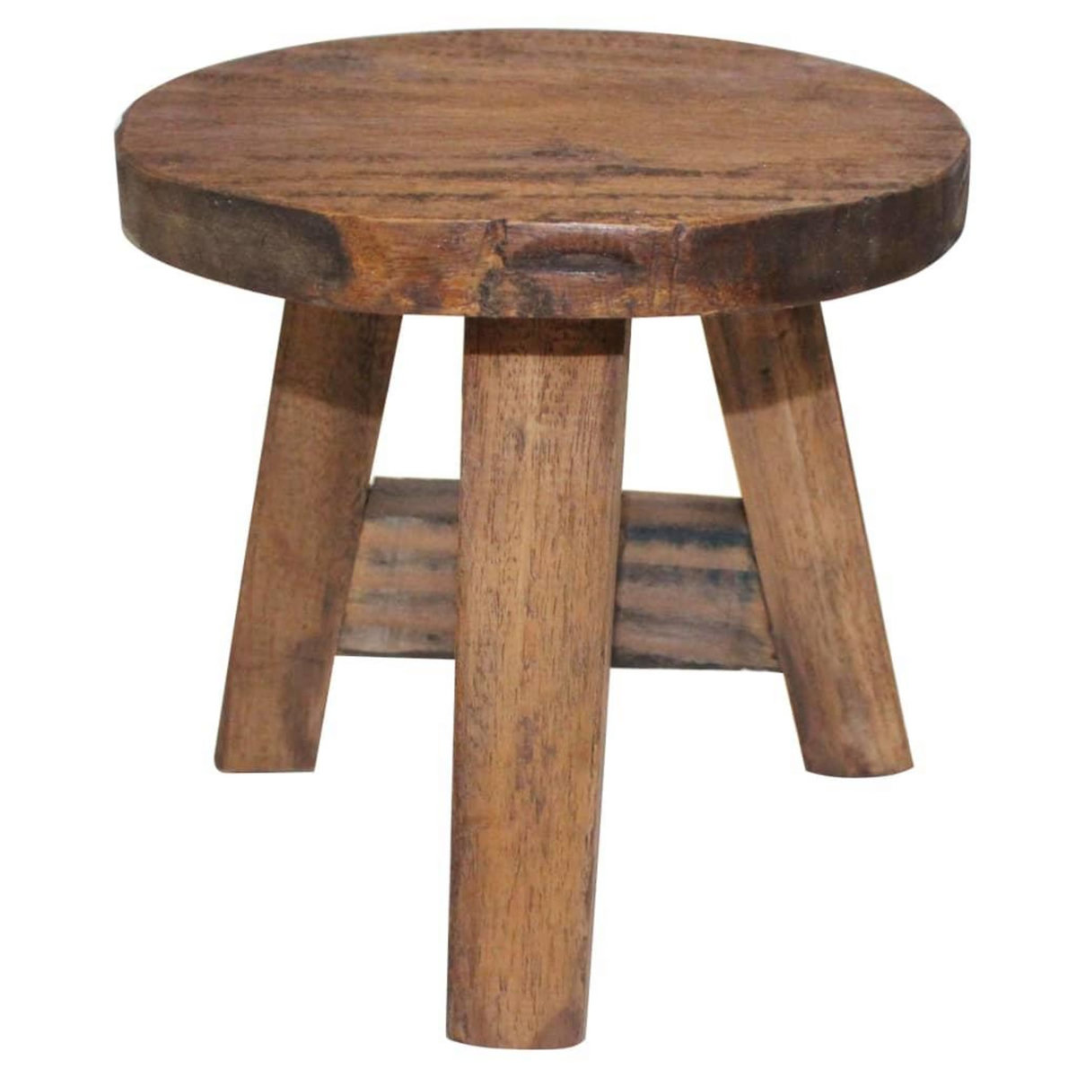 VIDAXL Tabouret bois d'acajou massif