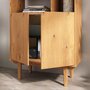 Voir la diapositive 6 : IDIMEX Buffet haut SIMONA H 188 cm en bois massif