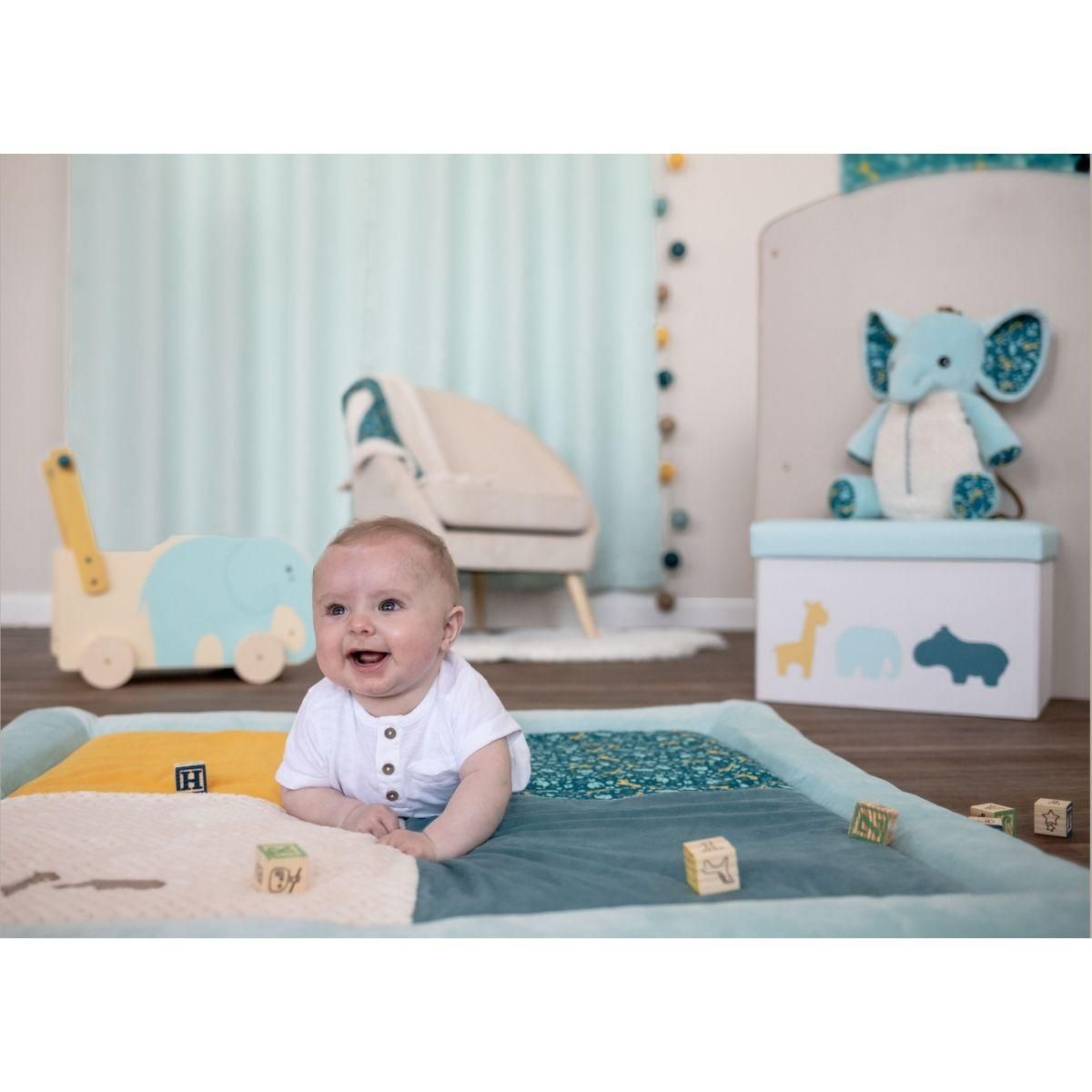 Domiva Tapis de parc antidérapant Zanimo