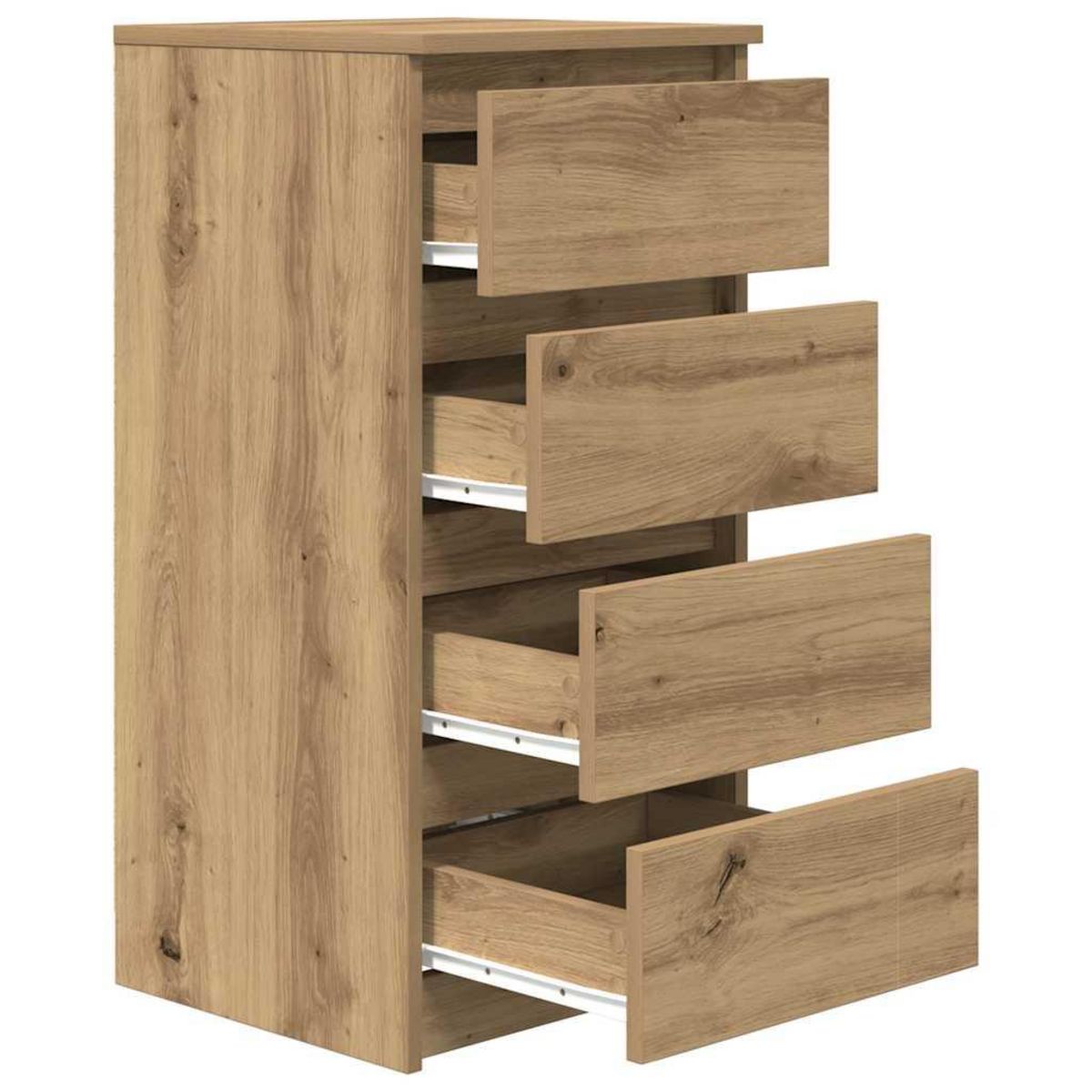 VIDAXL Buffet chene artisanal 37,5x35x76 cm bois d'ingenierie