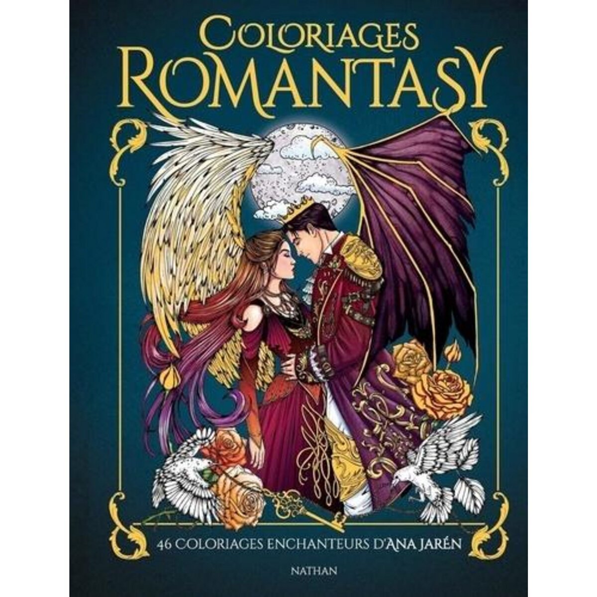 COLORIAGES ROMANTASY, Jarén Ana
