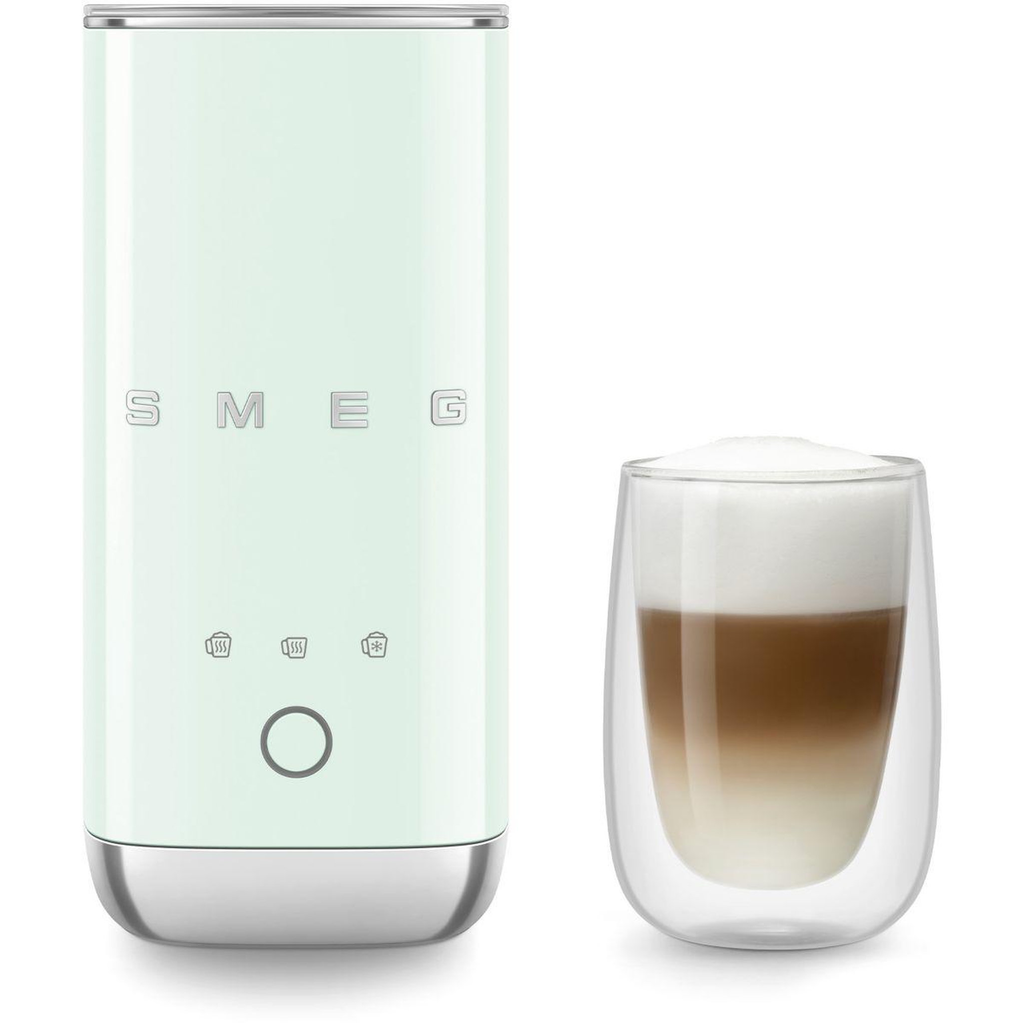 Voir la diapositive 3 : SMEG Mousseur à lait vert d'eau années 50 mff02pgeu