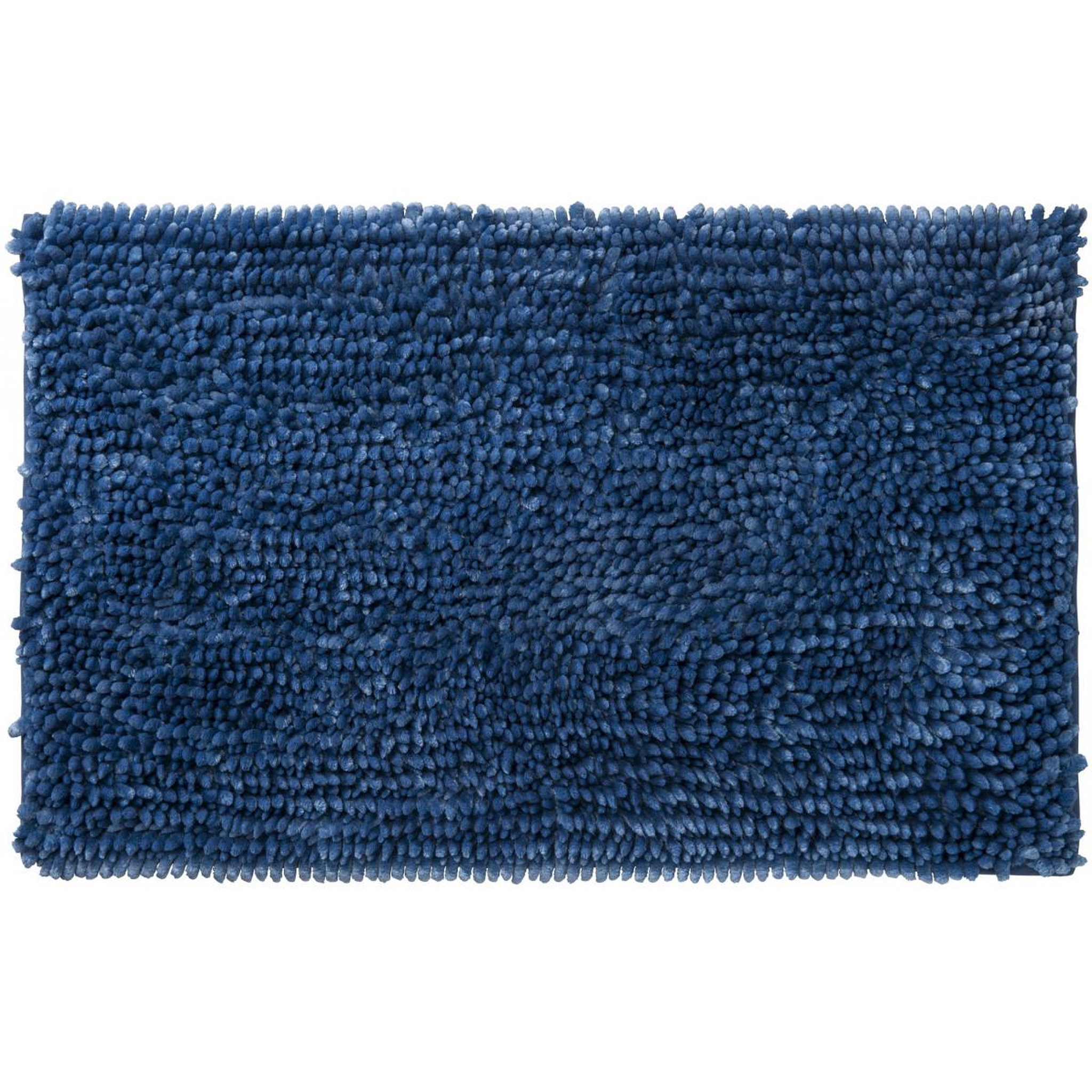 Voir la diapositive 1 : GUY LEVASSEUR Tapis de bain chenille uni irisé