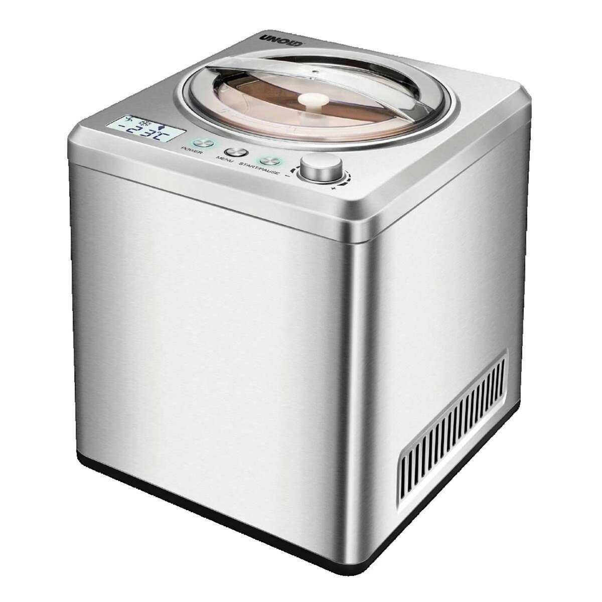 Unold Sorbetière Unold 48872 Exklusiv acier inoxydable 2 litres