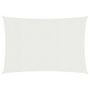 Voir la diapositive 2 : VIDAXL Voile d'ombrage 160 g/m^2 Blanc 2x4,5 m PEHD