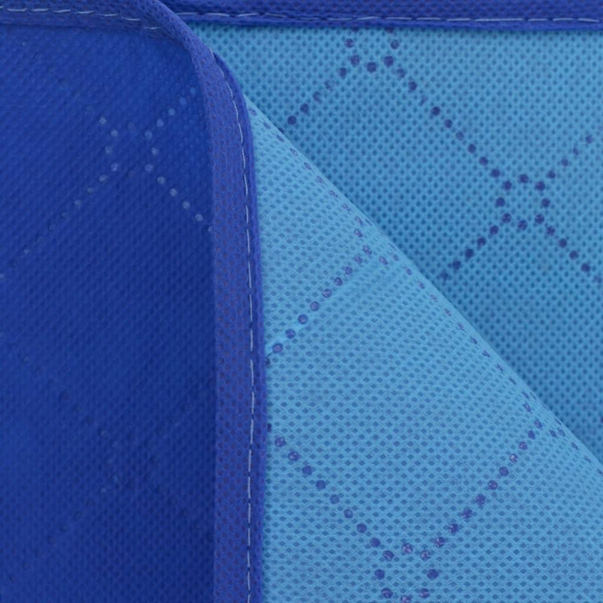 Voir la diapositive 3 : VIDAXL Couverture de pique-nique Bleu et bleu clair 150 x 200 cm
