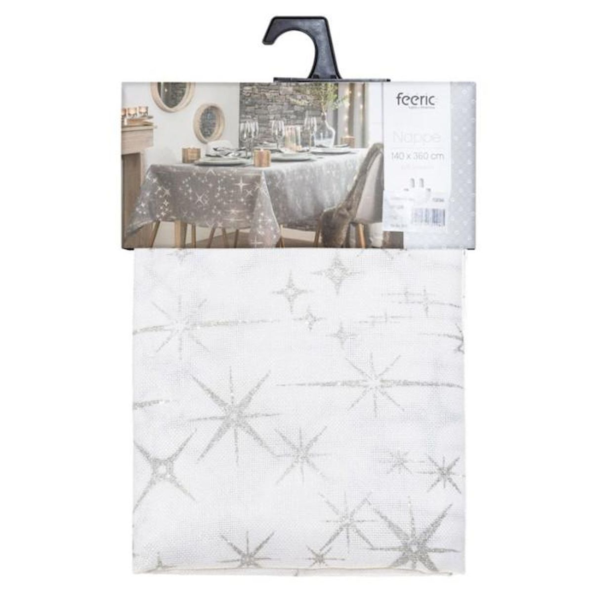 FEERIC LIGHT & CHRISTMAS Nappe étoiles de Noël Caneva
