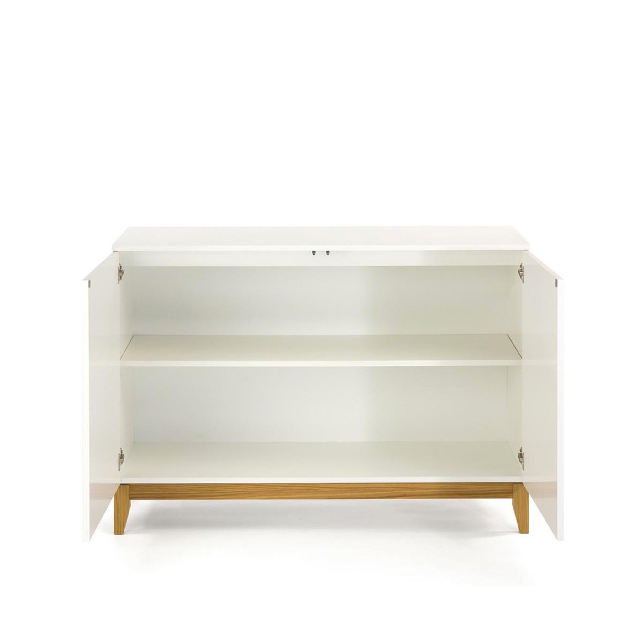 Voir la diapositive 2 : Paris Prix Buffet 2 portes  blanco  120cm blanc & chêne