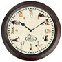 Voir la diapositive 1 : ESSCHERT DESIGN Esschert Design Horloge avec sons de chien