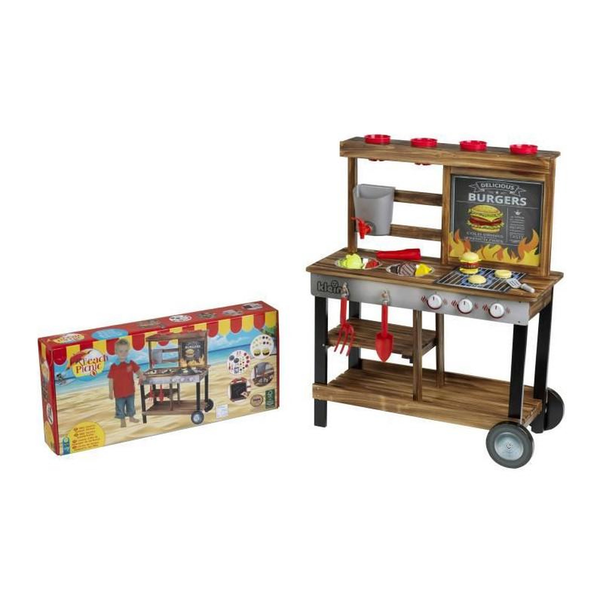 Klein Cuisine d'été en bois Beach Picnic avec 23 accessoires - KLEIN - 2368