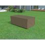 Voir la diapositive 2 : Nortene Housse de protection pour table rectangulaire COVERTOP - Taupe - 205 x 105 x 70 cm