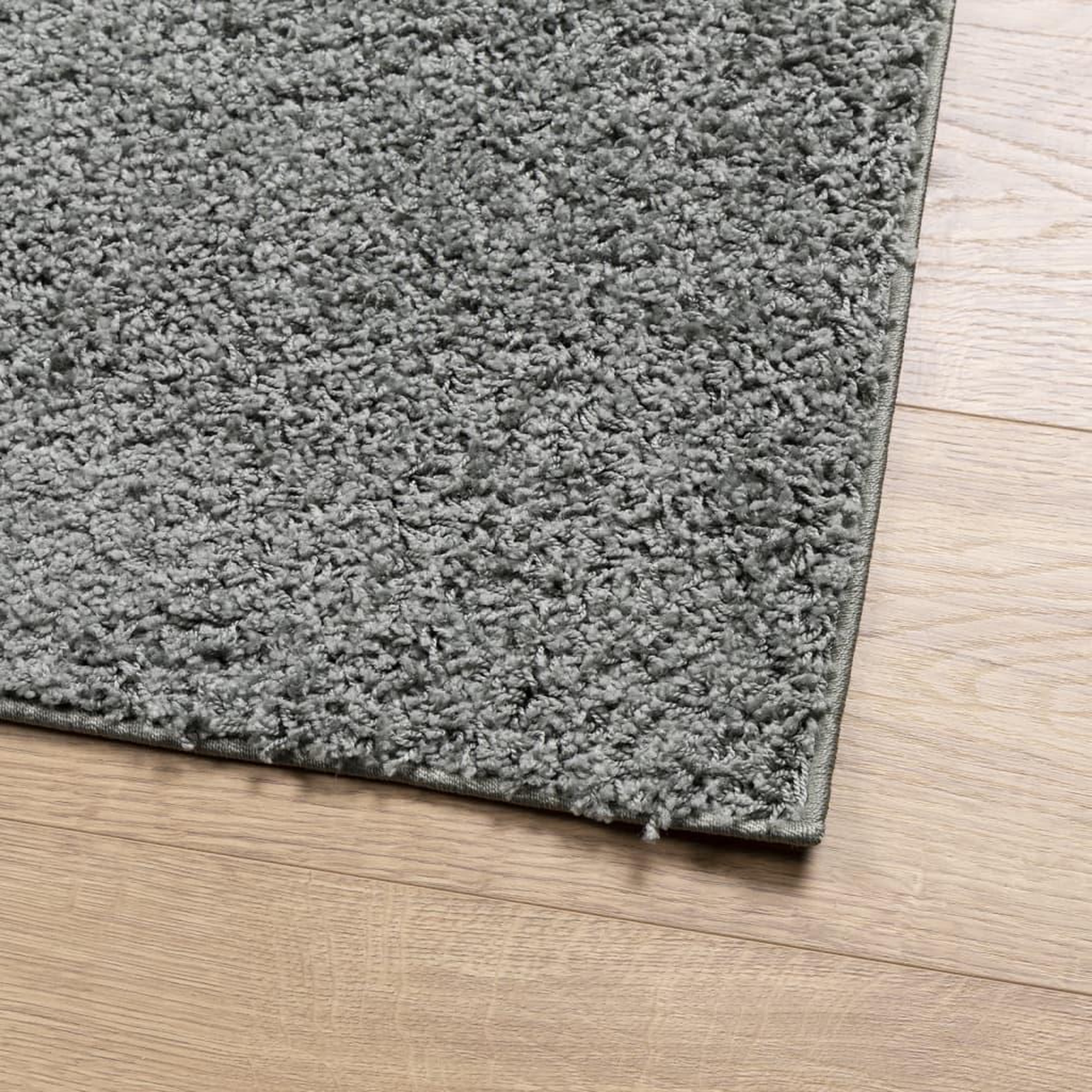 Voir la diapositive 4 : VIDAXL Tapis shaggy PAMPLONA poils longs moderne vert 160x160 cm