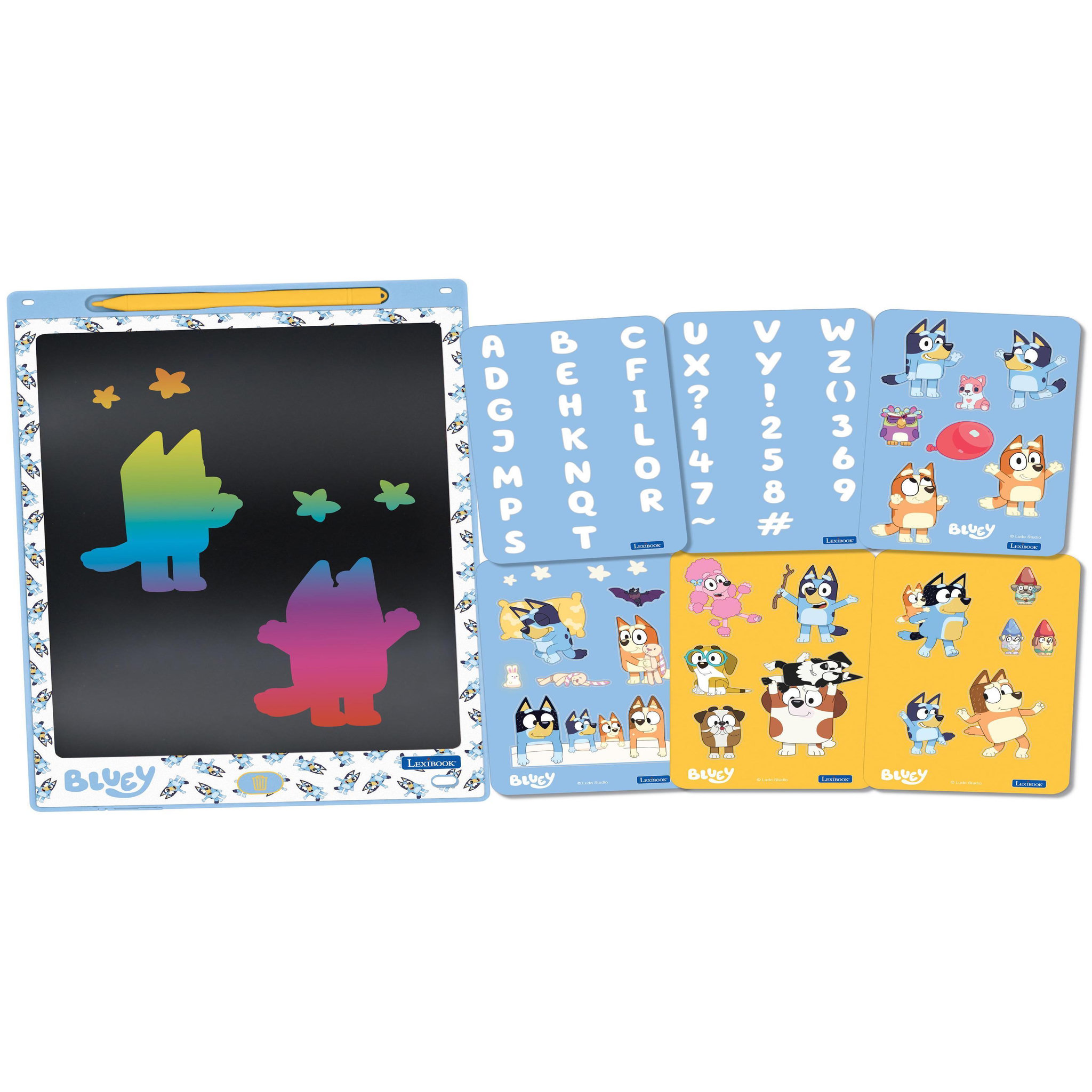 Lexibook Tablette à Dessins électronique multicolore Bluey