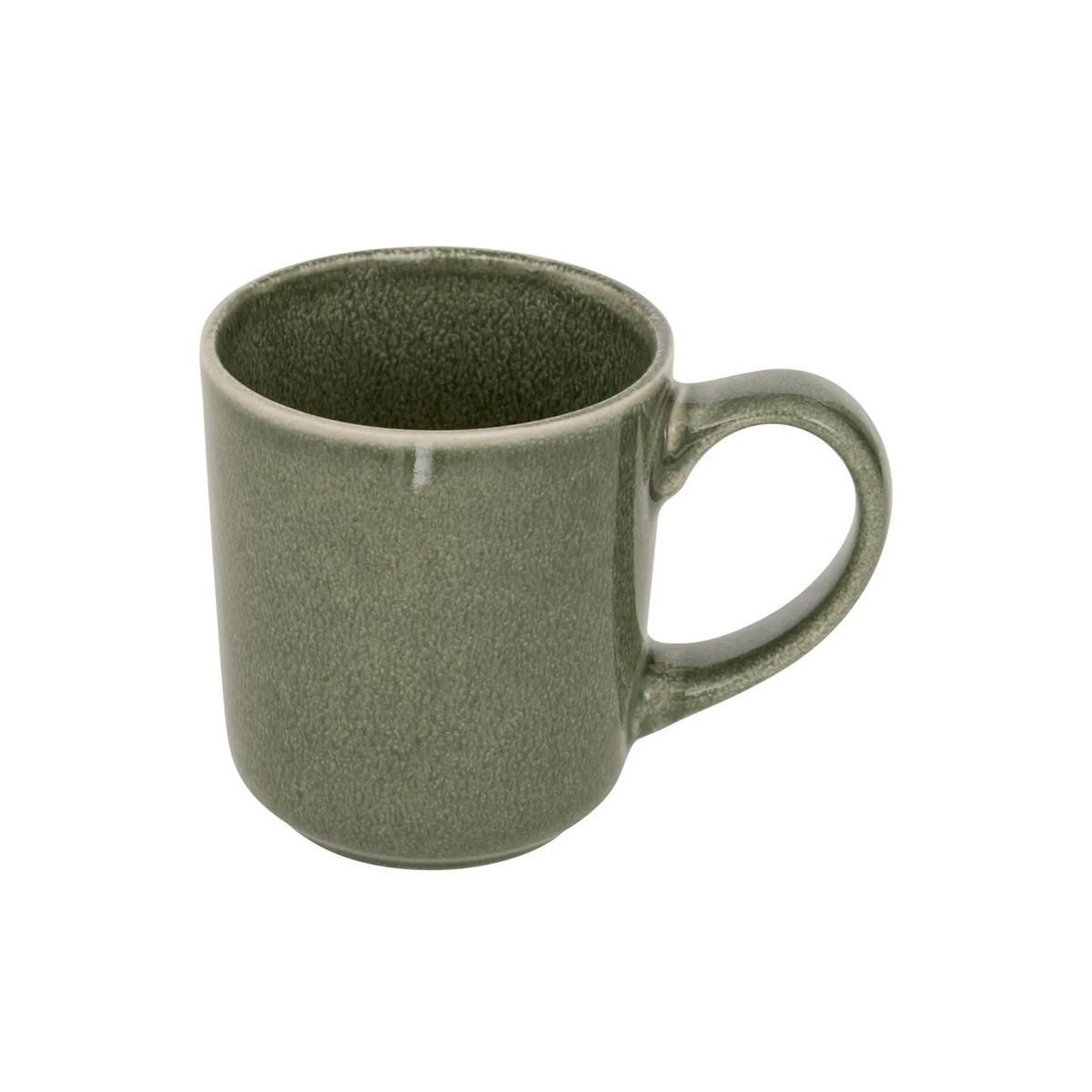 Voir la diapositive 2 : SECRET DE GOURMET Lot de 6 mugs  terre inconnue  42cl kaki