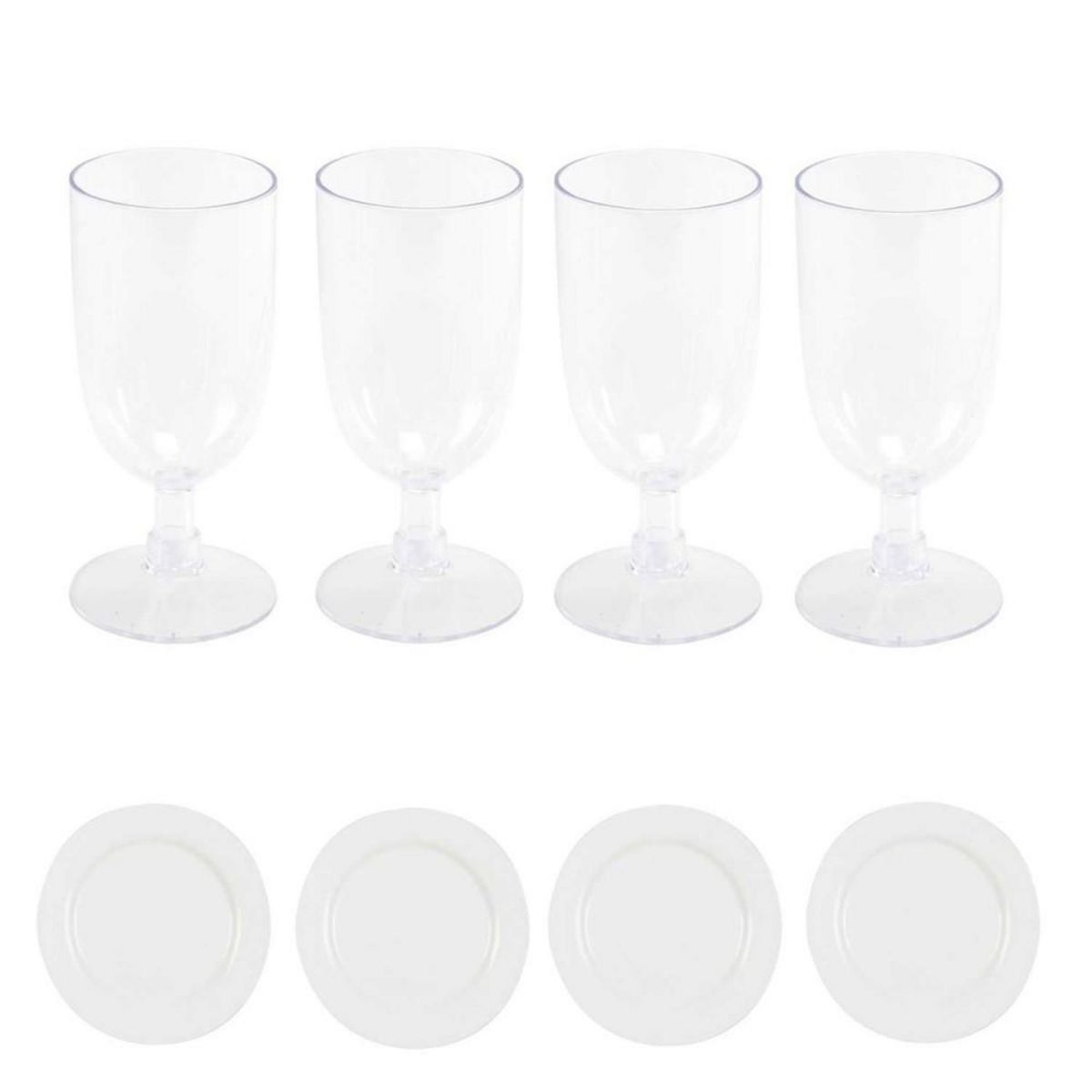 The Home Deco Factory Panier de pique nique pour 4 personnes vert