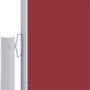 Voir la diapositive 3 : VIDAXL Auvent lateral retractable Rouge 200x1200 cm