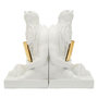 Voir la diapositive 2 : Paris Prix Lot de 2 Serre-Livres Déco  Poséidon  25cm Blanc