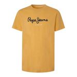 Pepe Jeans T shirt  Homme Pepe jeans Eggo N. Coloris disponibles : Orange