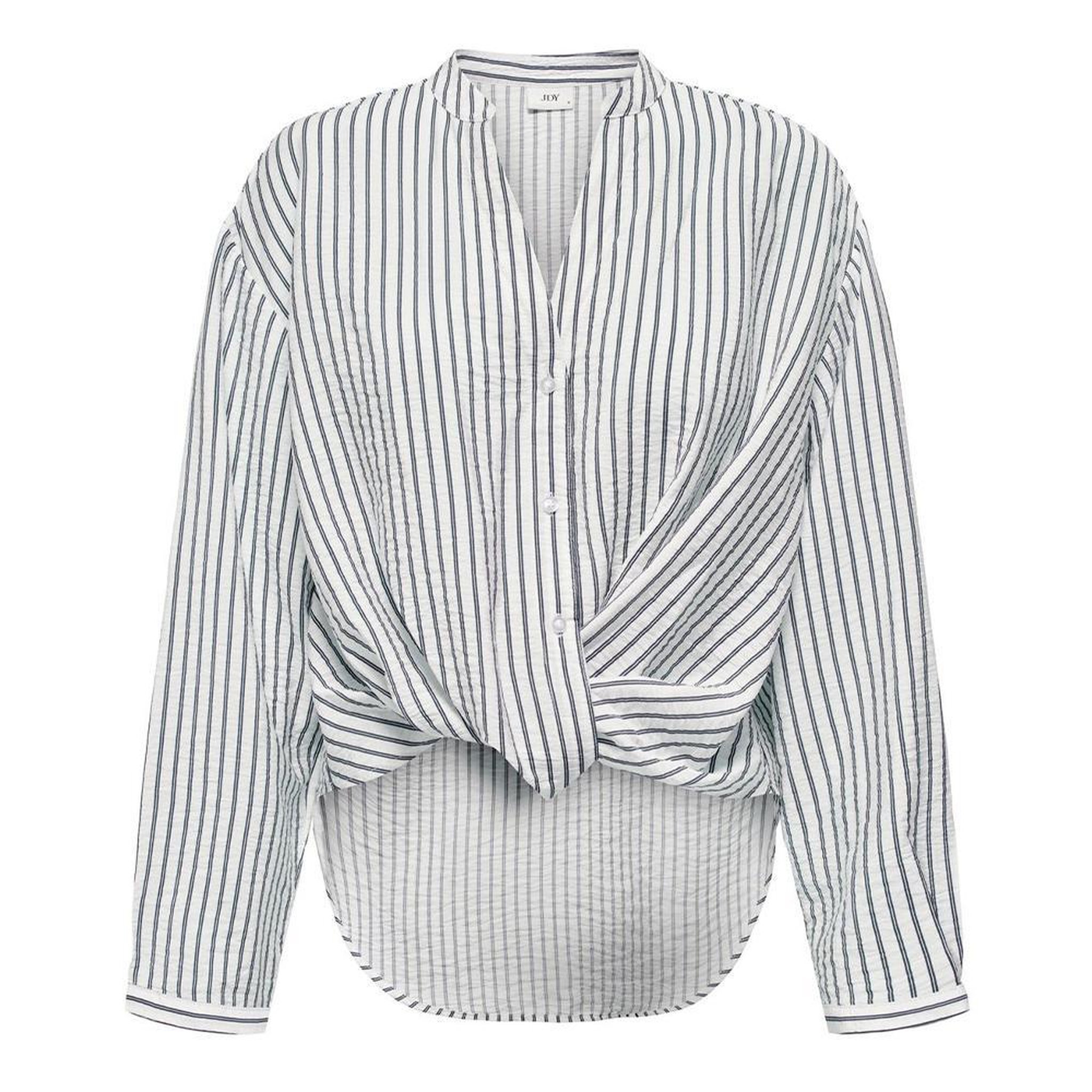 Voir la diapositive 1 : JACQUELINE DE YONG Chemise Blanc/Bleu Femme JDY Barbara Life