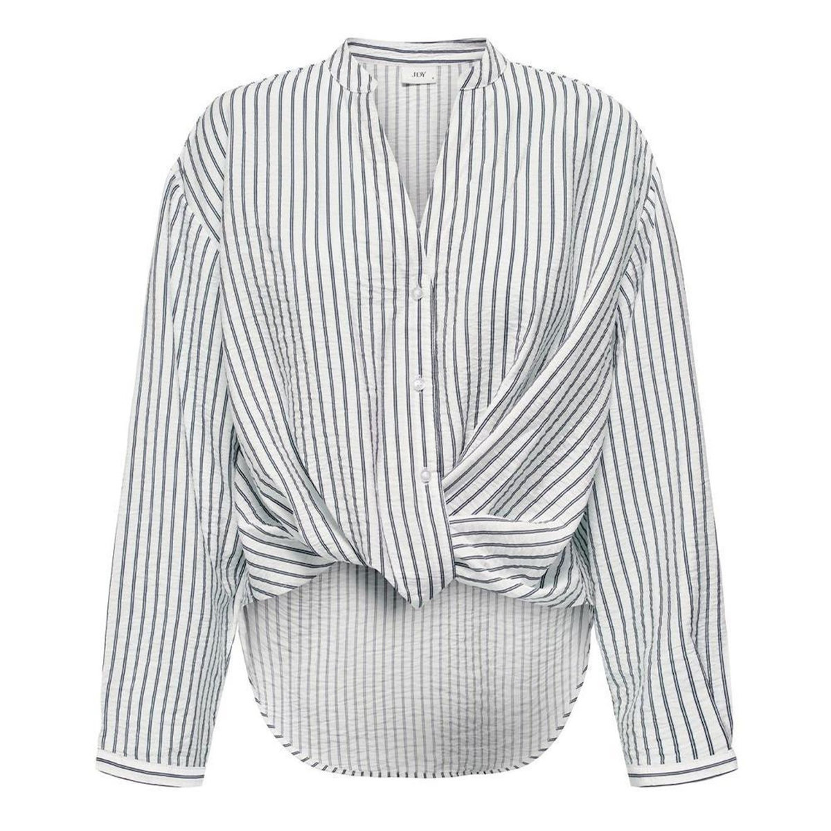 JACQUELINE DE YONG Chemise Blanc/Bleu Femme JDY Barbara Life