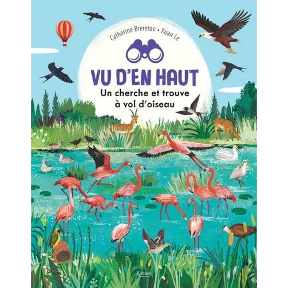 VU D'EN HAUT. UN CHERCHE ET TROUVE A VOL D'OISEAU, Brereton Catherine