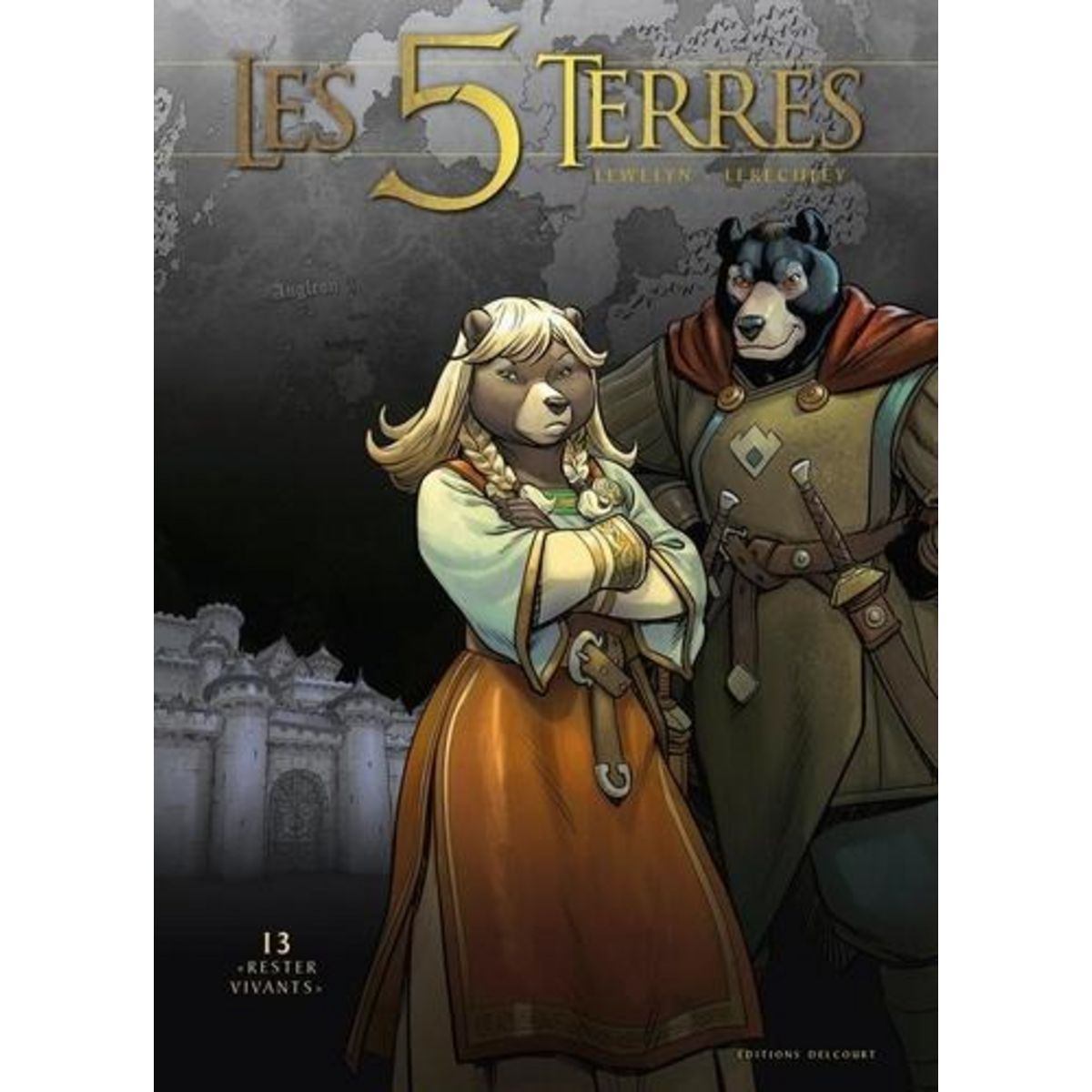 LES 5 TERRES : CYCLE III - ARNOR TOME 13 : RESTER VIVANTS, Lewelyn