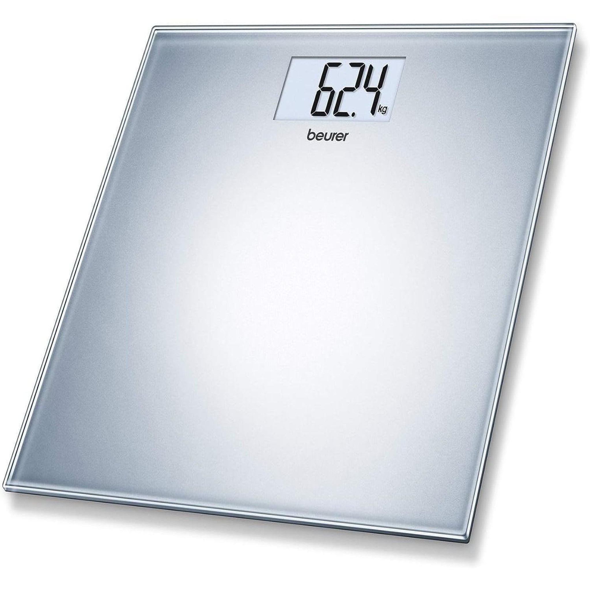 Voir la diapositive 3 : Beurer Beurer GS 202 Carré Argent, Transparent Pèse-personne électronique