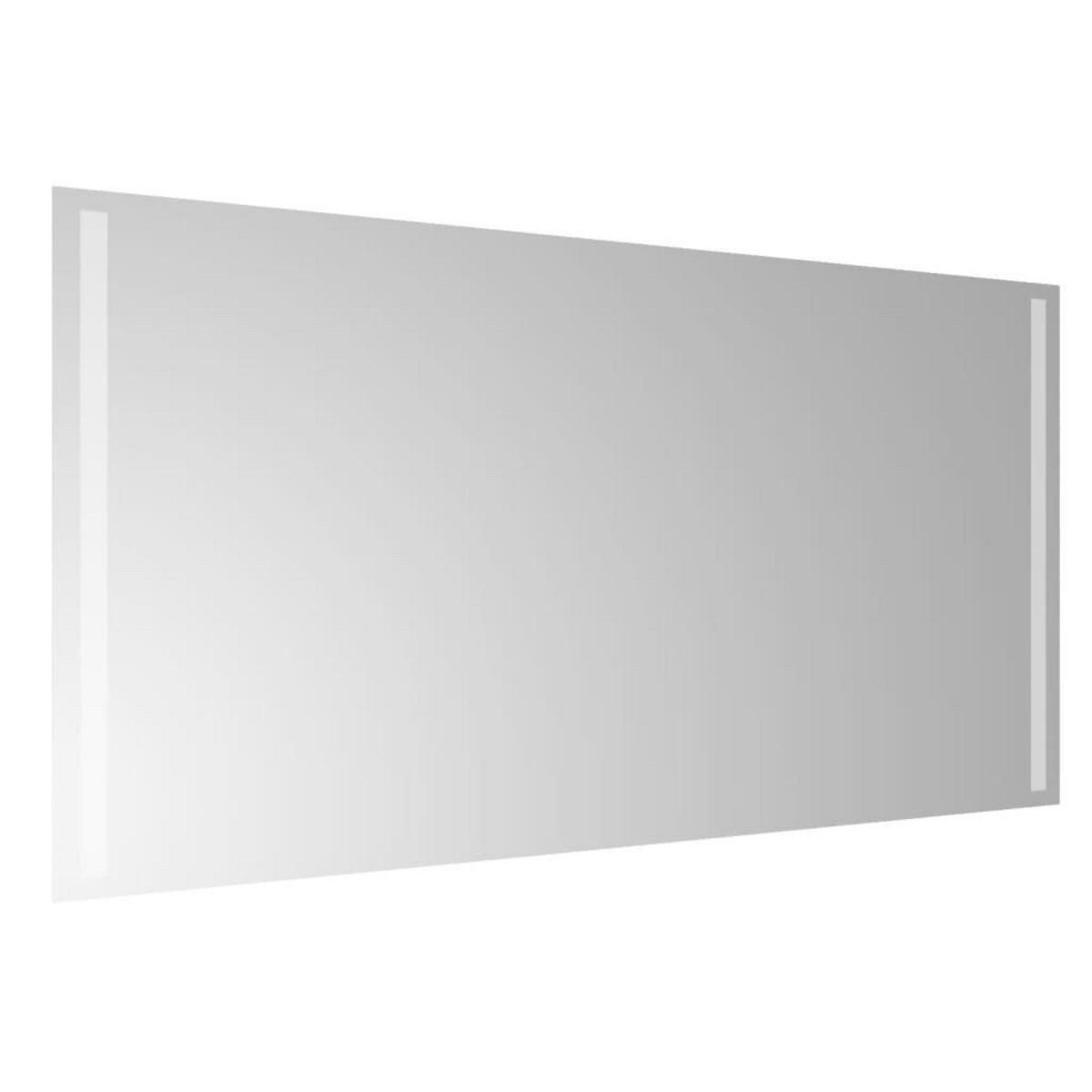VIDAXL Miroir de salle de bain a LED 100x60 cm